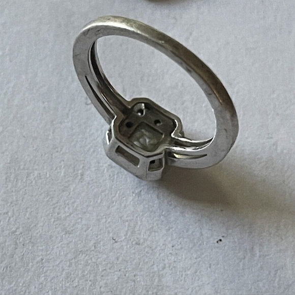 NVC Nataliya V Collister Sterling Silver Gemstones Ring Size 7 Minimalist - Picture 6 of 9